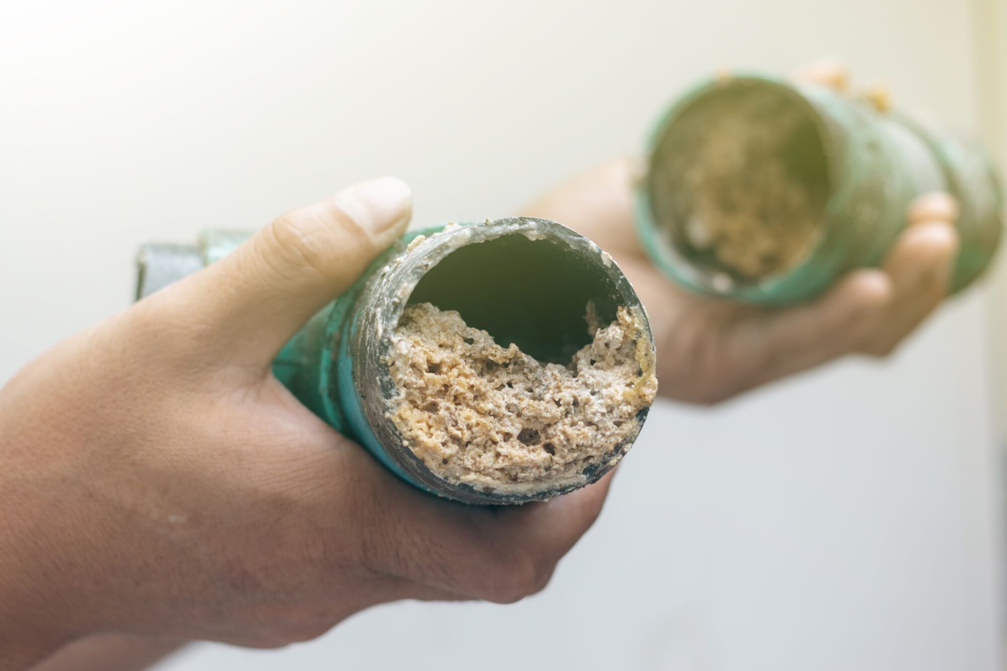 Embolism: A pipe clogged or sewer with thick fats, oil and grease